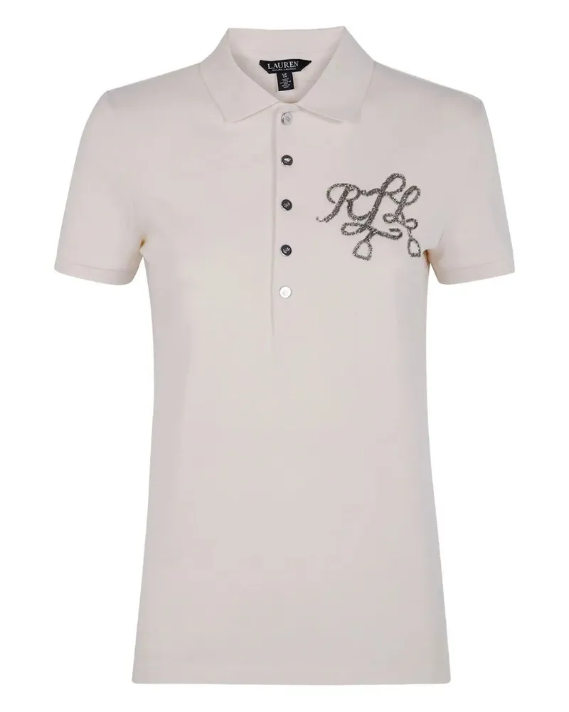 Ralph Lauren Kiewick" Short Sleeves Polo Shirt White