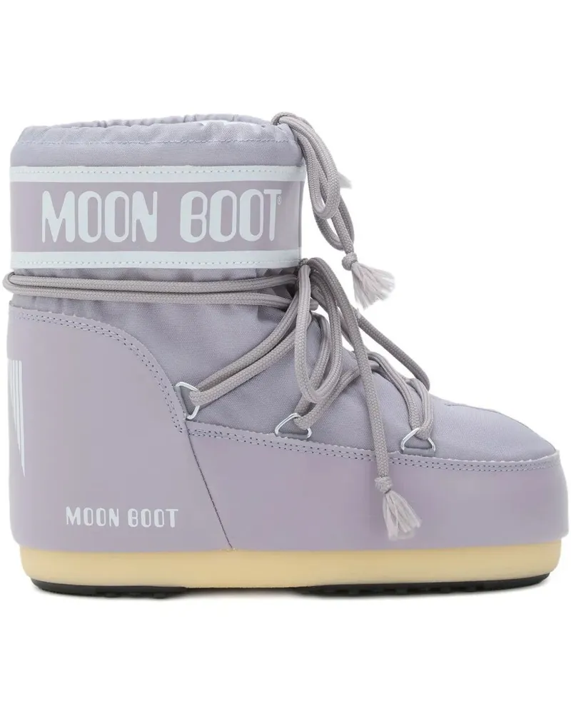 Moon Boot Icon" Low Nylon Boot Pink