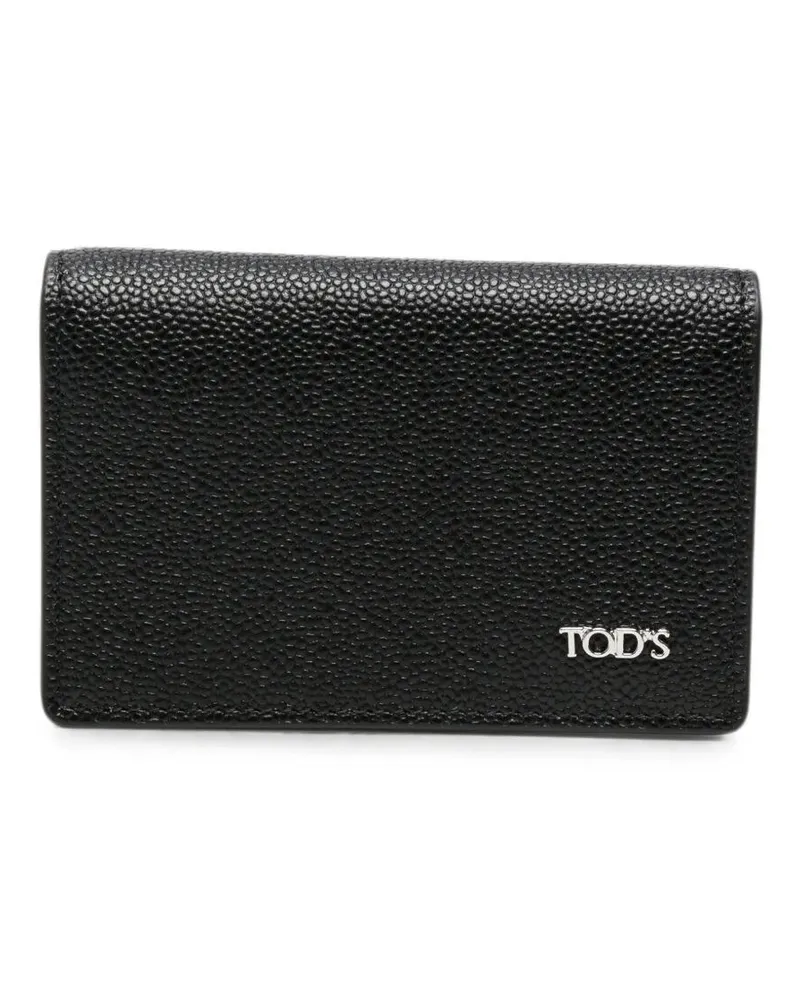TOD'S Accessories Card Holder "Caviar Baby Black