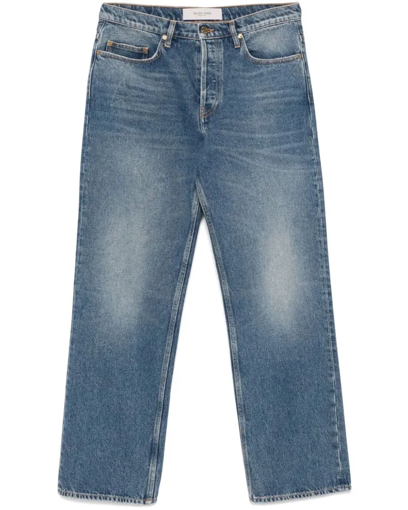 Golden Goose Golden Man Skate Loose Jeans Blue