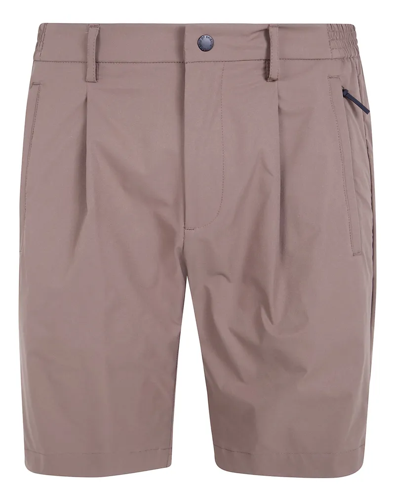 People of Shibuya Brak Man Bermuda Trousers Brown