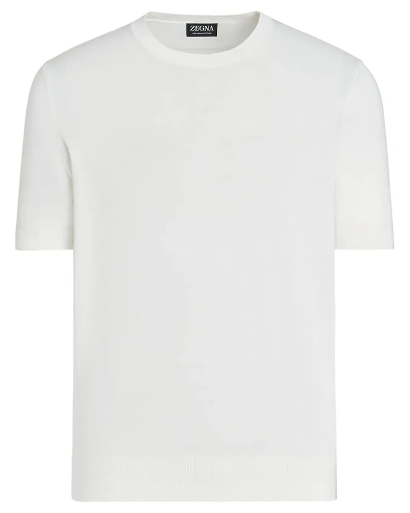 Ermenegildo Zegna Z Lux Leisurewear" T-Shirt White