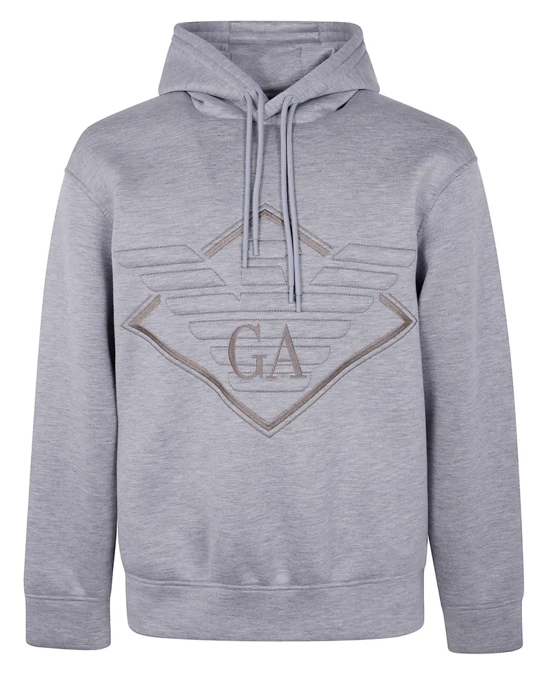 Emporio Armani Hooded Sweatshirt Gray