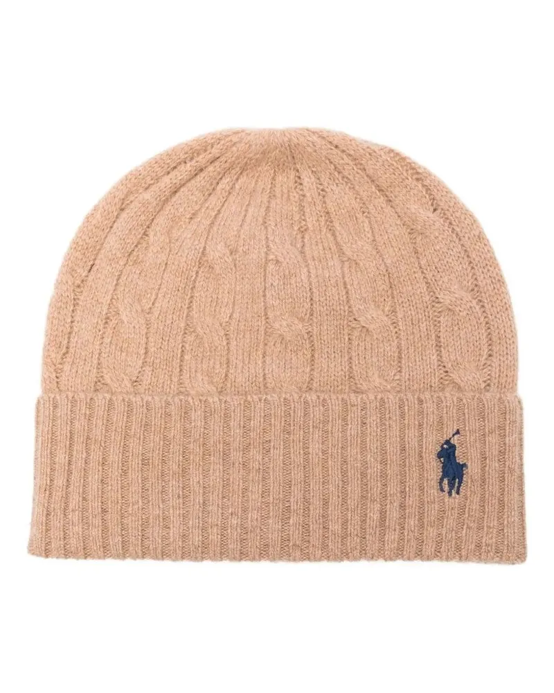 Ralph Lauren Wl Cs Cbl Bn Hat Beige