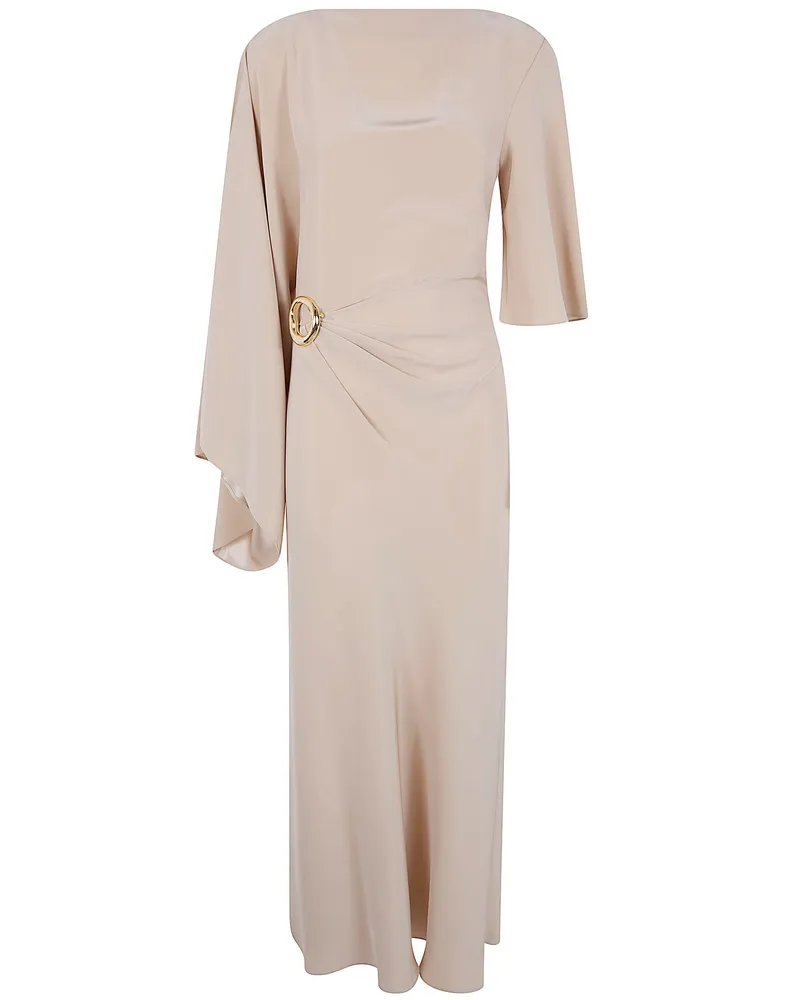 Joseph Joya" Dress Satin Twill Gray