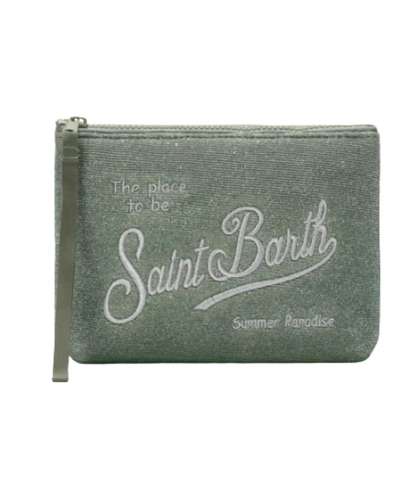 MC2 Saint Barth Aline" Lurex Satchel Blue