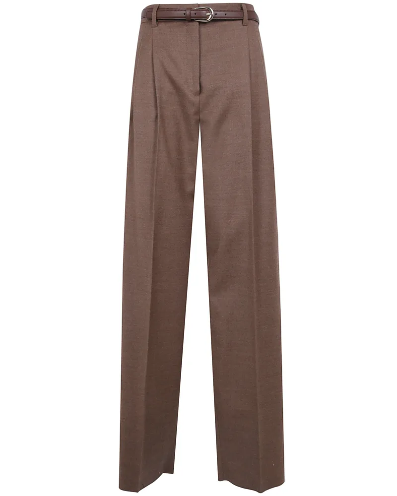 Max Mara Pants Wool Brown "Mst Lago Brown