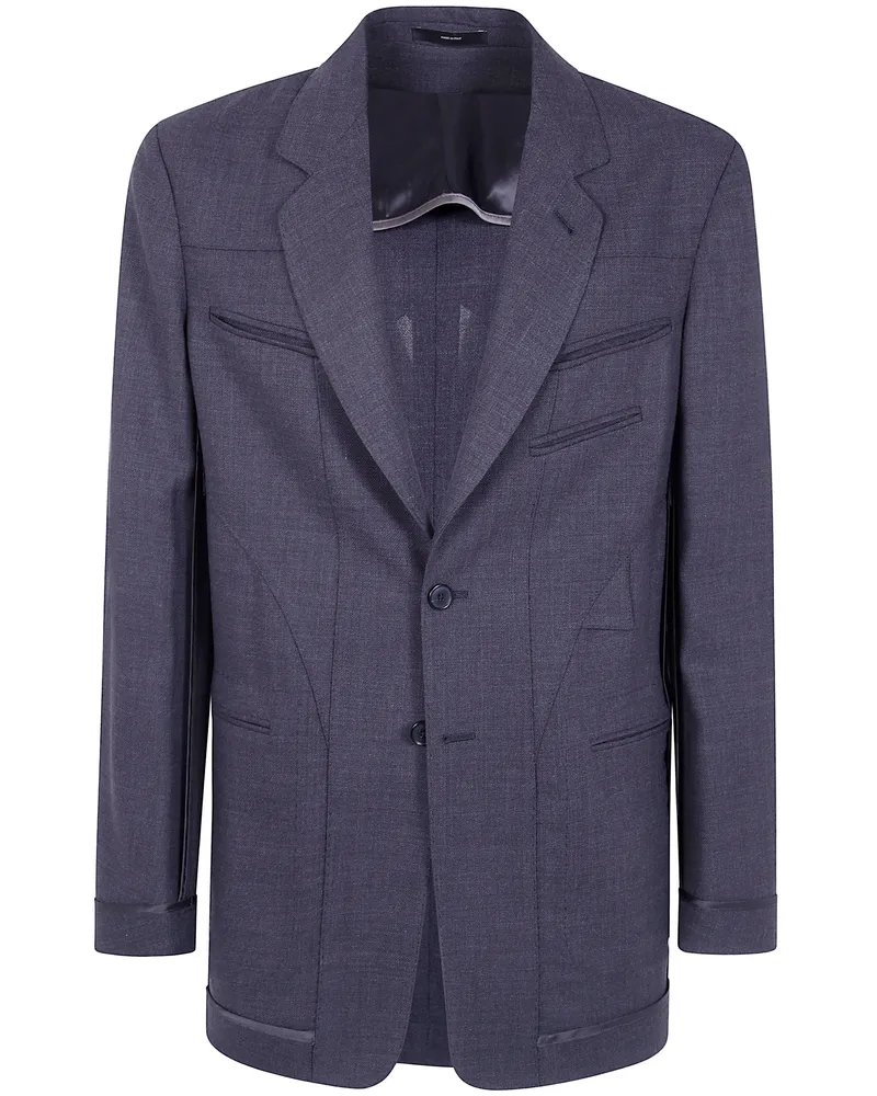 Paul Smith Jacket Wool Black Black