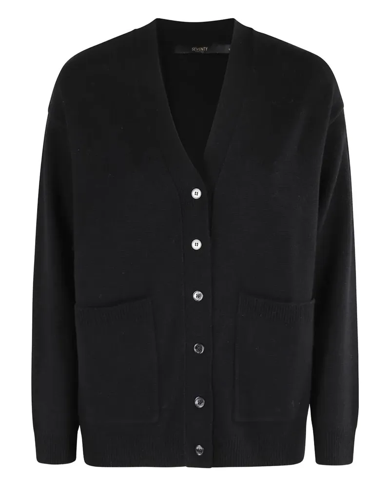 Seventy Classic Cardigan Black
