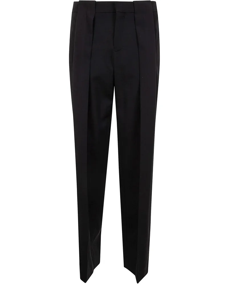 Balmain Gdp Pleated Pants By Balmain Black