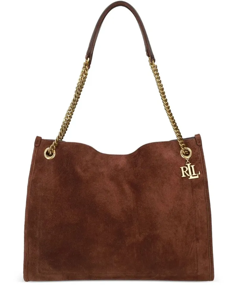 Ralph Lauren Brdly Shppr Tote Large Brown