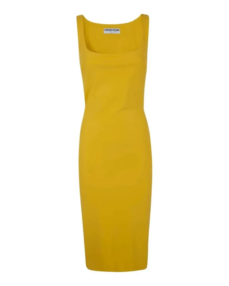 Chiara Boni Gilia" Dress Metallic