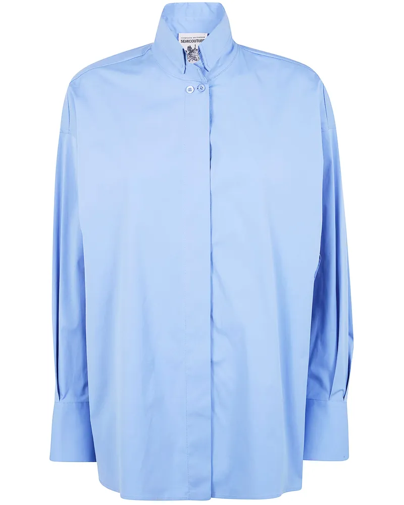 Semicouture Classic Shirt Blue