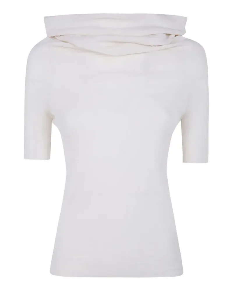 Gentryportofino Knit Sweater Beige