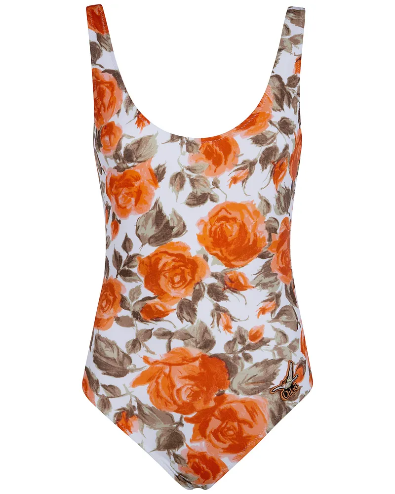 Chloé One-Piece Swimwear White