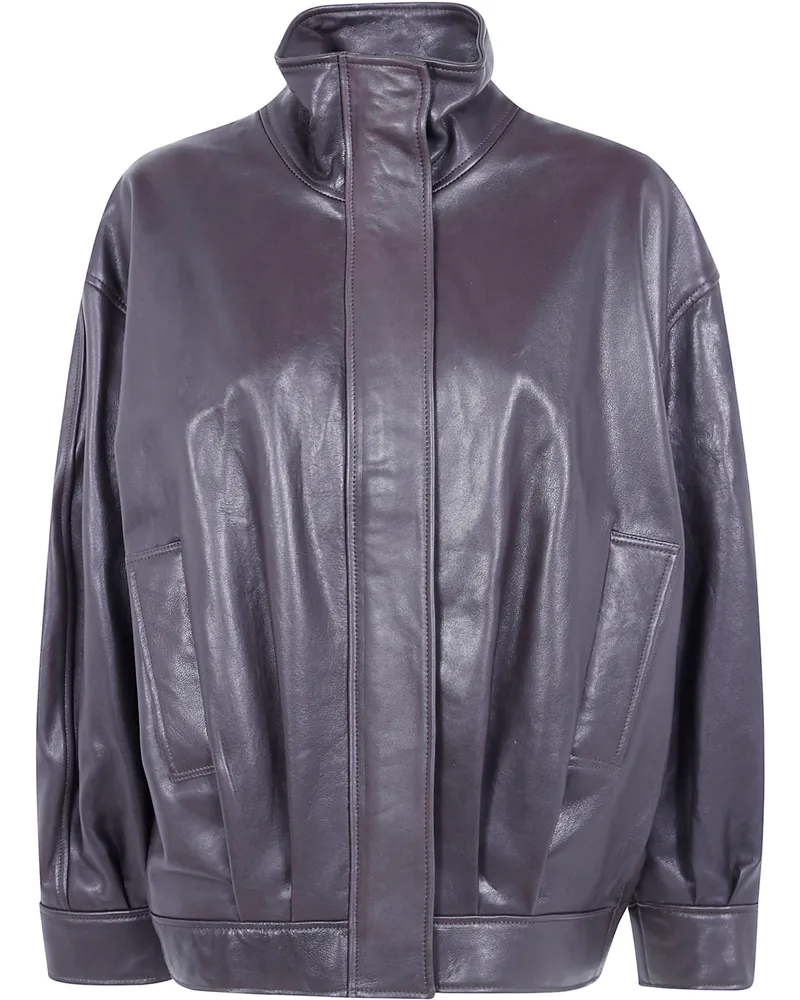 Arma Jacket Leather "Paula Brown