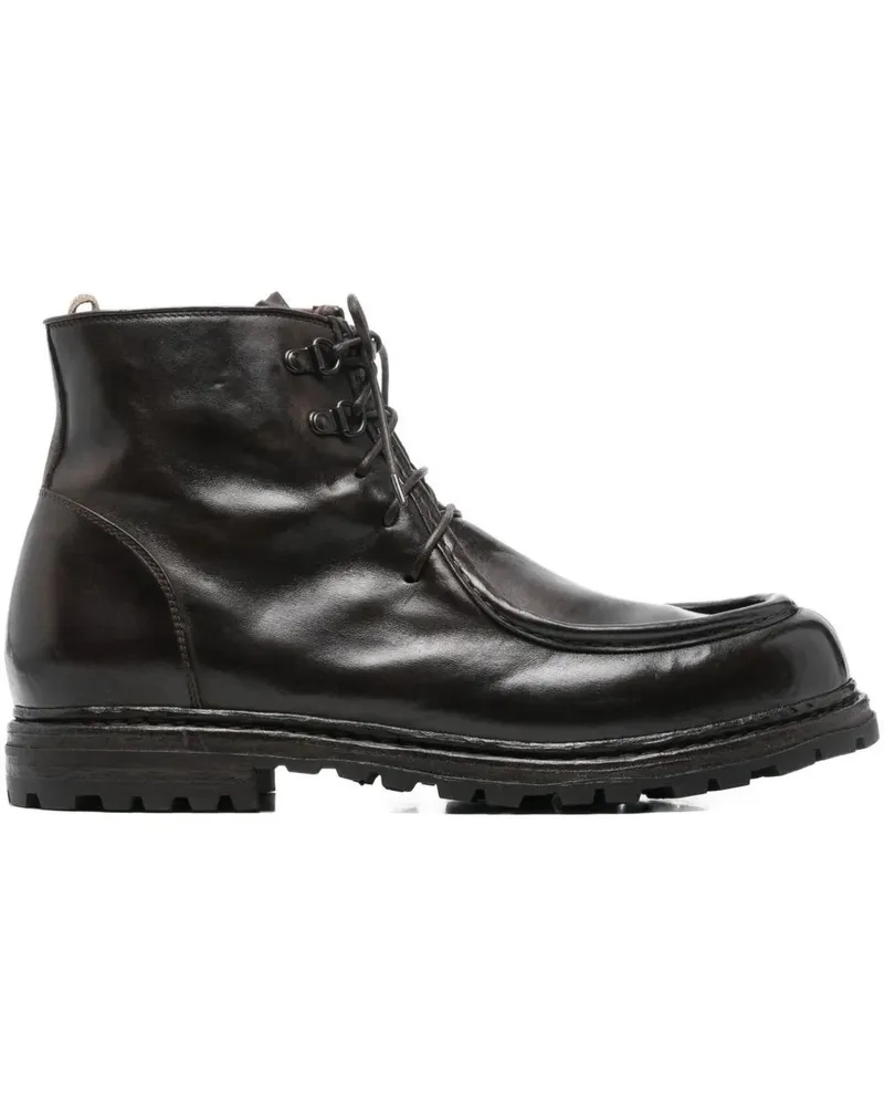 Officine Creative Italia Volcov' Lace Up Boot Brown