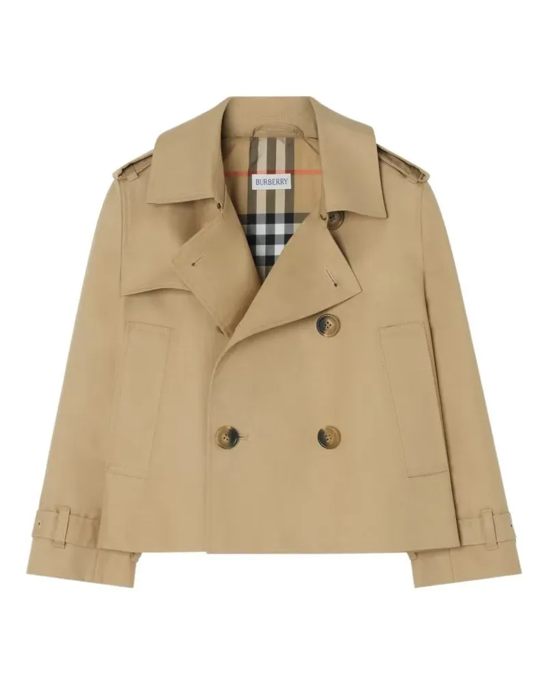 Burberry Jacket Checkered Lining "Rosie White