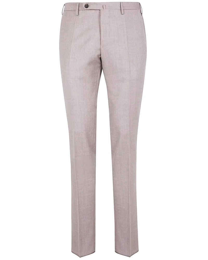 Incotex Chino Slim Fit Trousers Beige