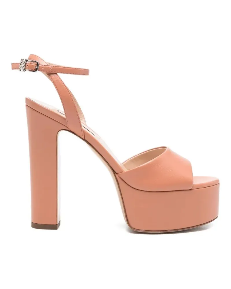 Casadei Patty" Minorca Leather Sandals T.130 Brown