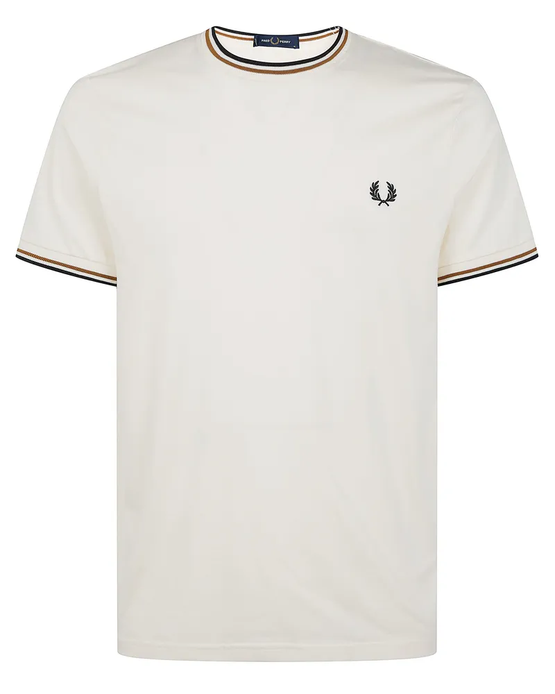 Fred Perry T-Shirt Twin Tipped "M1588v Brown