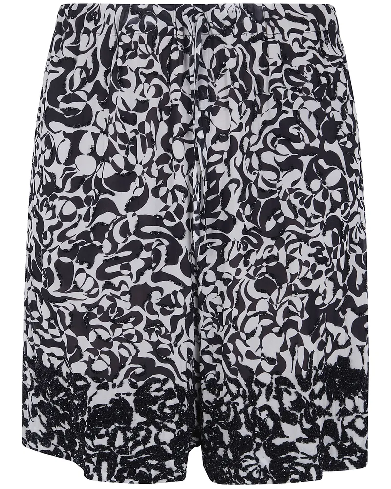 Dries van Noten Piperi" Printed Shorts Black