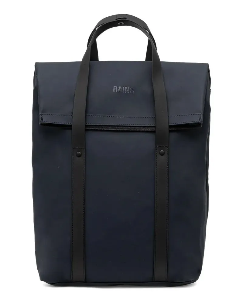 RAINS 2 Way" Tote Backpack Blue