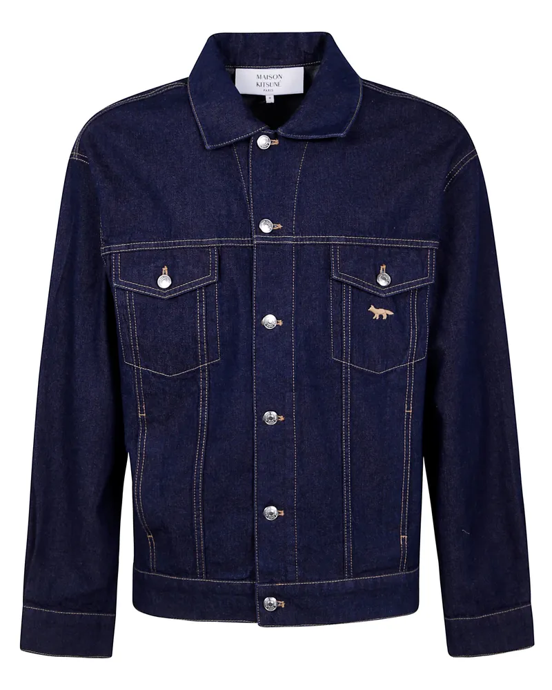 Kitsuné Trucker Jacket Blue