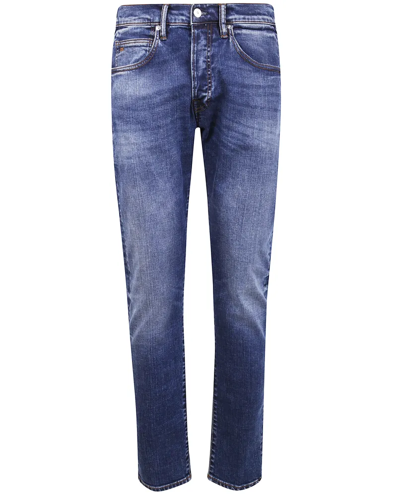 nine:inthe:morning Rock" 5 Pocket Skinny Jeans Blue