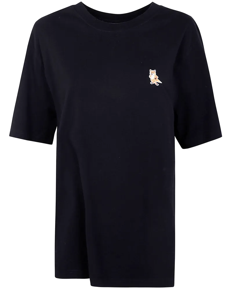 Kitsuné Standing "Fox" Comfort Tee-Shirt Black