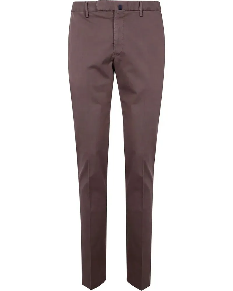 Incotex Slim Fit Trousers Brown