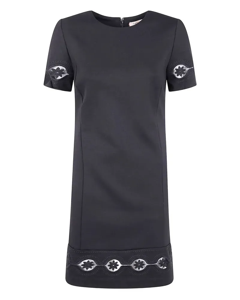 Twin-Set Short Sleeve Dress Black