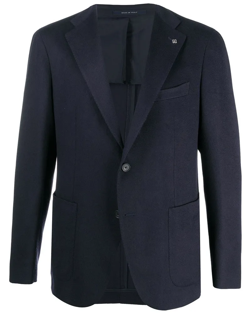 Tagliatore Cashmere Jacket Blue