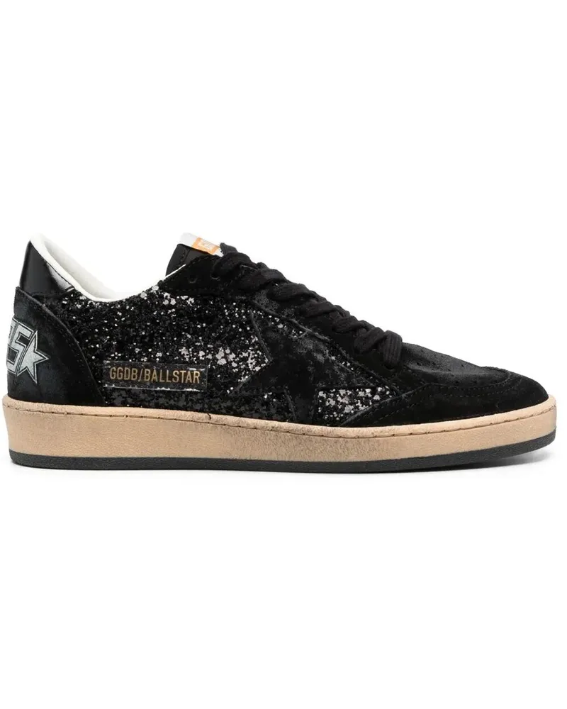 Golden Goose Sneakers Glitter Upper "Ballstar Black