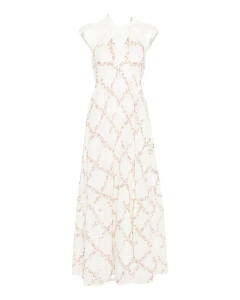 Twin-Set Dress White