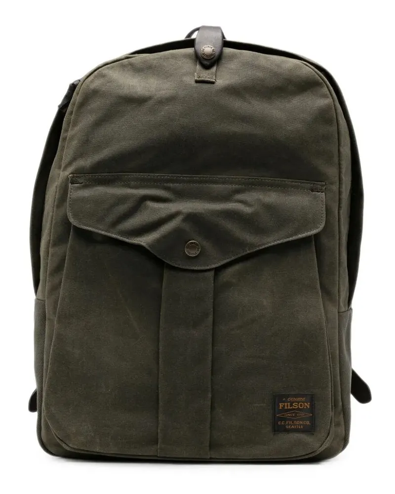 Filson Backpack Leather Strap "Journeyman Green
