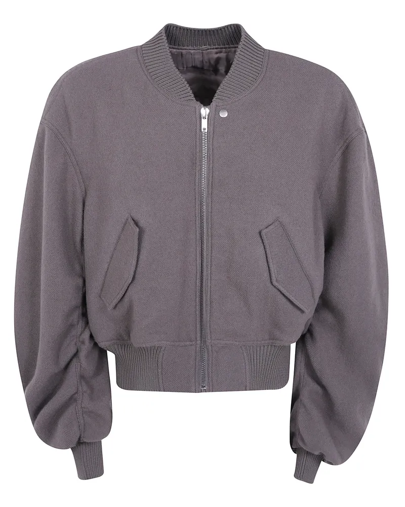 Rick Owens Jacket Padded "Secchia Flight Gray