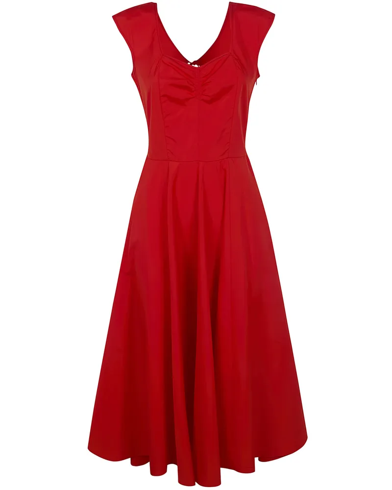 ASPESI Midi Dress Red