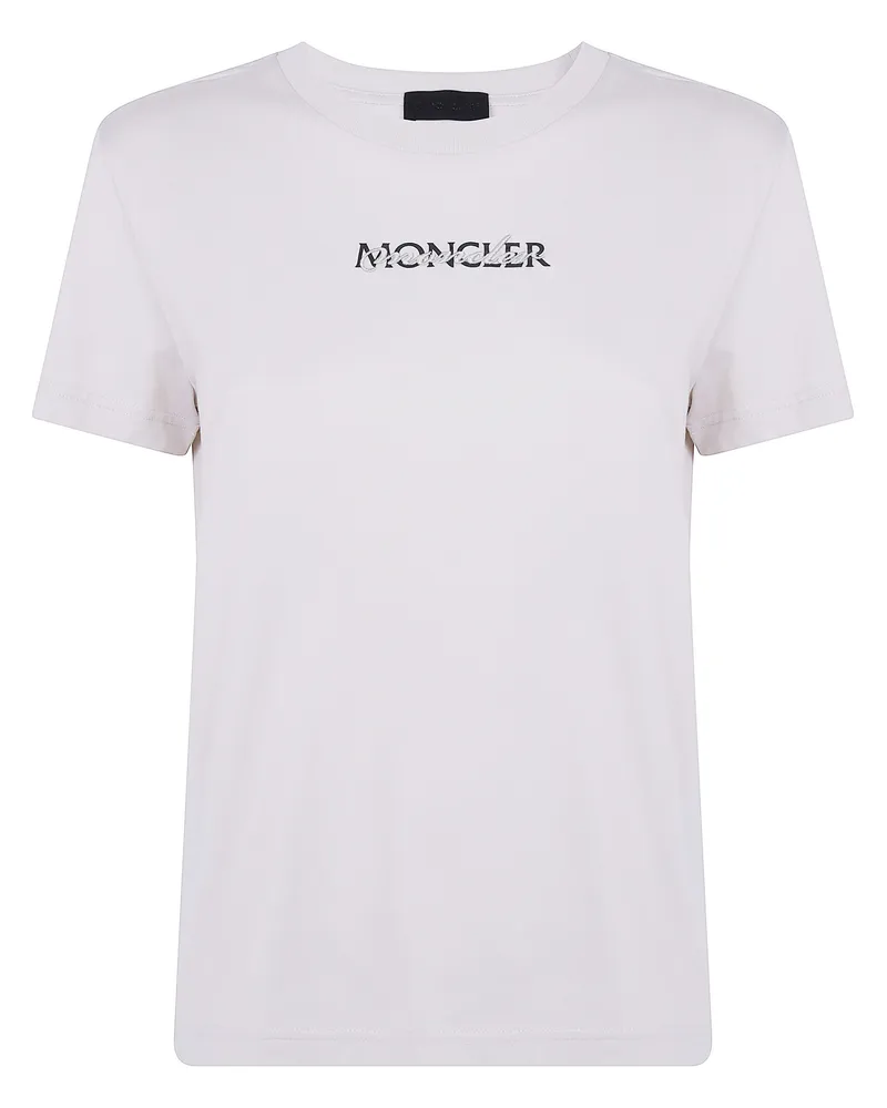 Moncler T-Shirt Short Sleeves "204 White White
