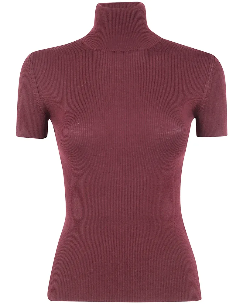 Max Mara Afa1234" Short Sleeves T-Shirt Red