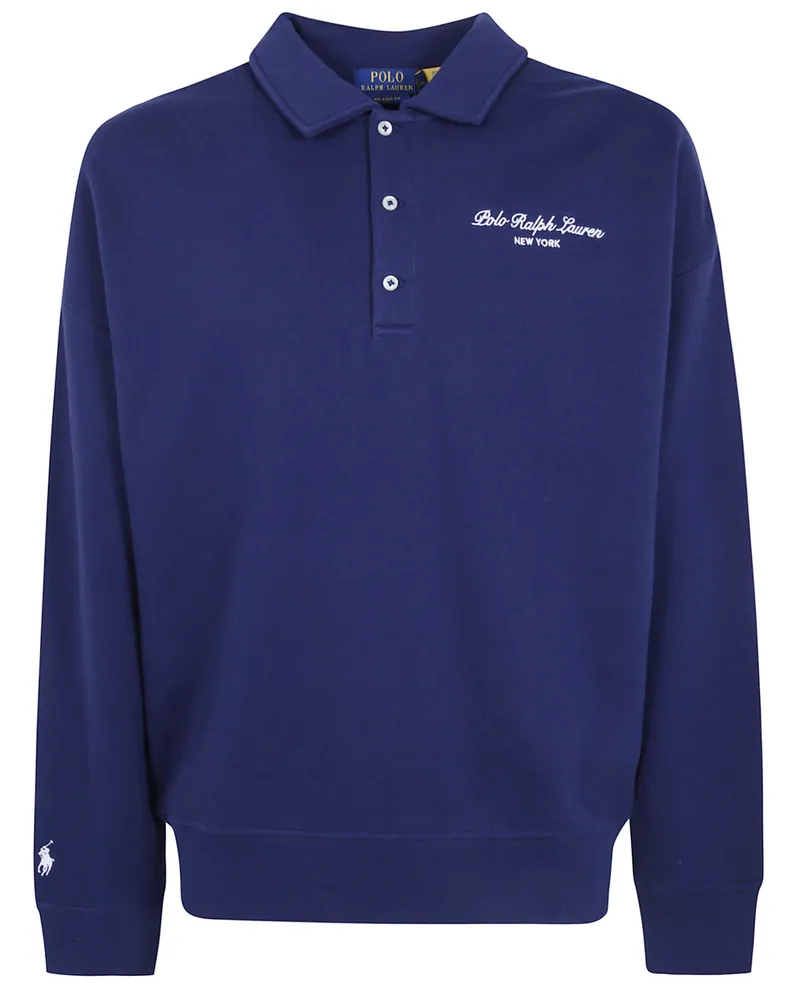 Ralph Lauren Sweater Knit Pullover "Newport Navy Blue