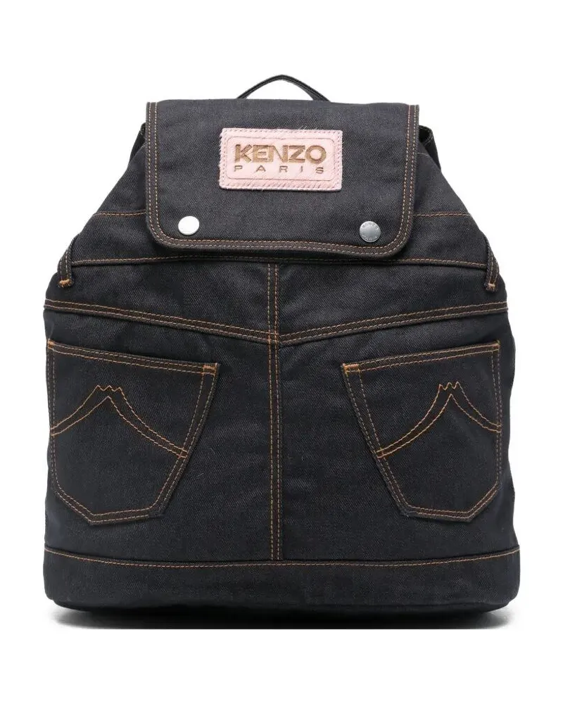 Kenzo Kenzo Five Pockets' Backpack Blue