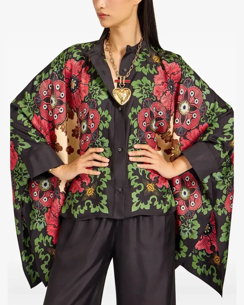 La DoubleJ Foulard Shirt Red