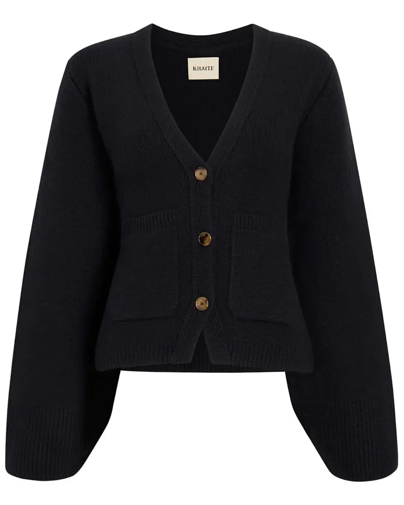 KHAITE Scarlet Cardigan Black