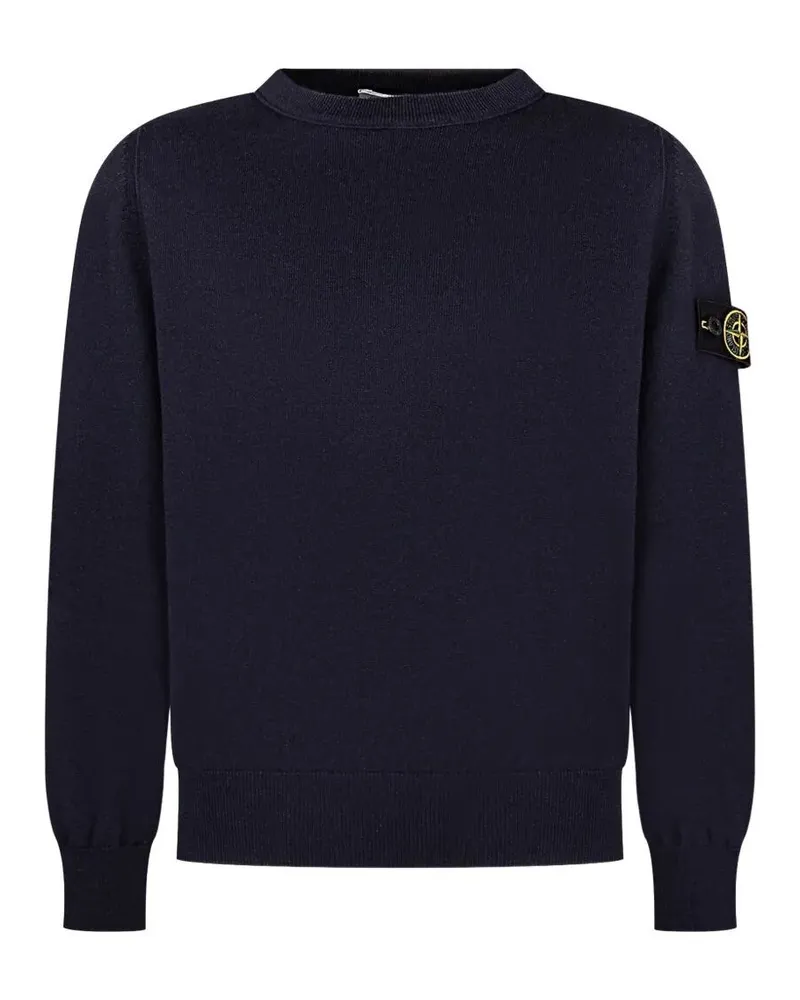 Stone Island Crew Neck Sweater Blue