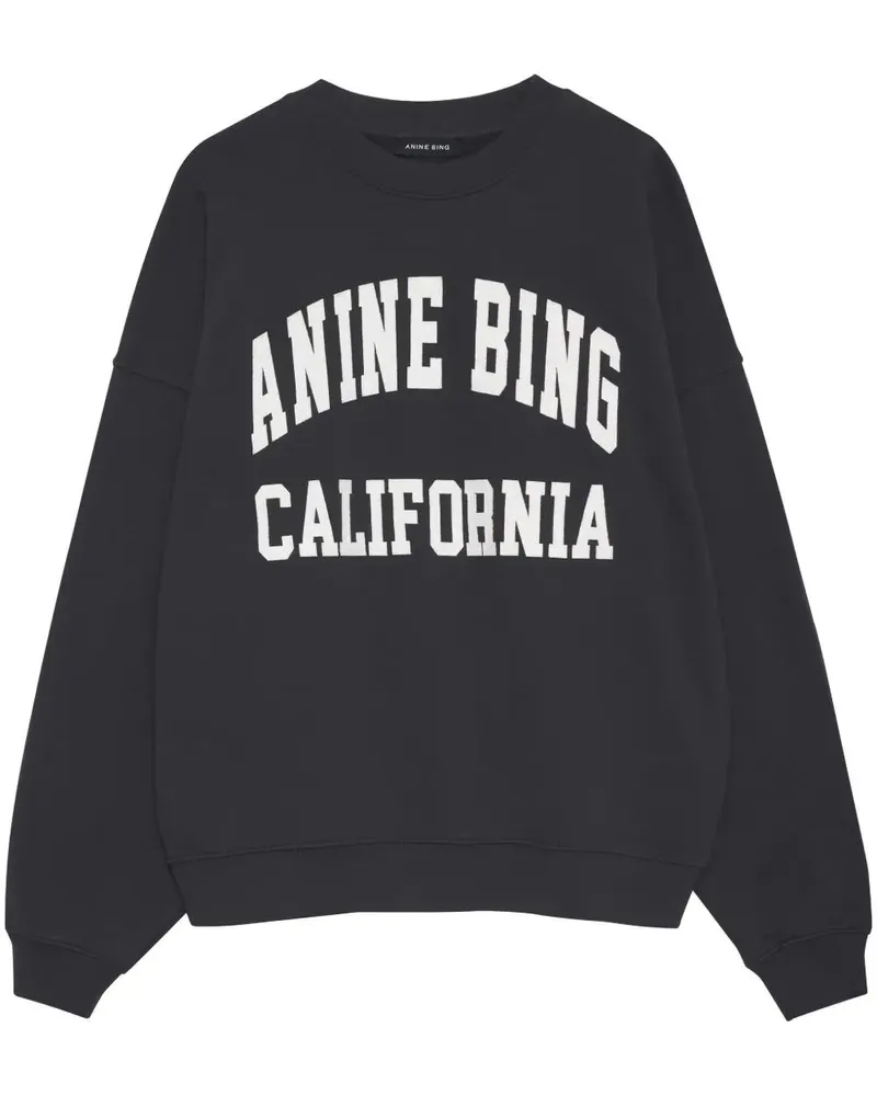 Anine Bing Miles Sweatshirt Black