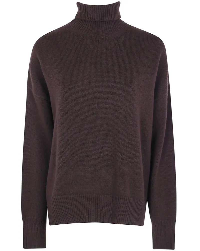 MRZ Sweater Turtleneck Oversized Brown