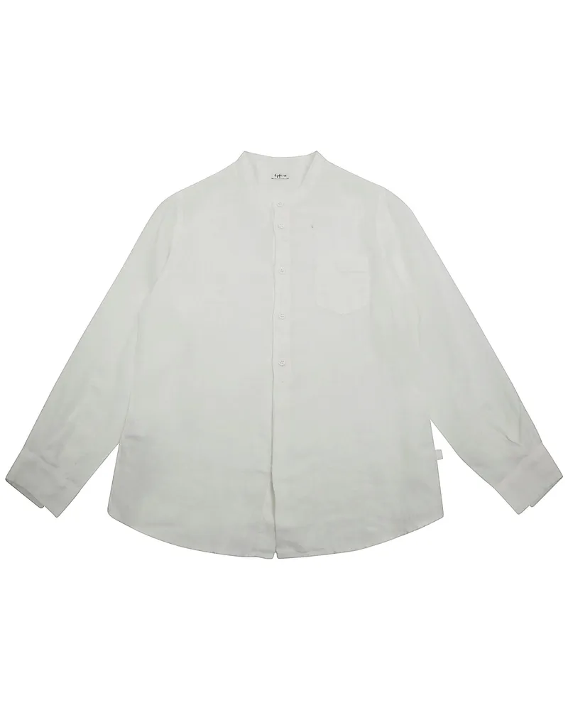 Il Gufo Long Sleeves Shirt White