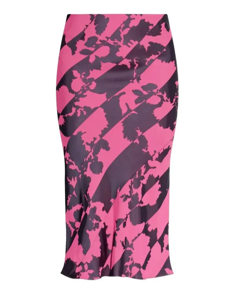 Dries van Noten Sati" Midi Skirt Pink