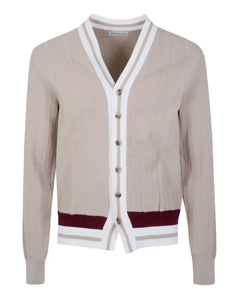 Dries van Noten Magpie" Cardigan Beige